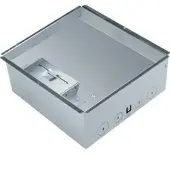 Hager UDKPQ06E Bodendosen-Set mit Edelstahlkassette Q06