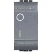 Legrand L4002N Ausschalter 2-Polig SK 1-Modulig Anthrazit