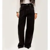 Ba&sh für Damen. 1H25NOEL Jeans Noel schwarz (38), Lässig, Baumwolle, Denim