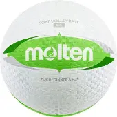 Molten - "Volten" Volleyball PP533 (5) (Weiß/Grün)