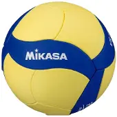 MIKASA - "VS123W" Volleyball, Logo PP7735 (5) (Blau/Gelb)