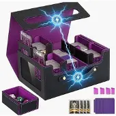 Hasbro 6-IN-1 MAGNETIC COLLECTIBLE CARD BOX FOR GAMERS – a gift