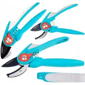 Khayner Garden Amboss-Handschere für Äste und Sträucher