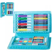 VERK 18245 Mal-Set, 42-teilig, blau