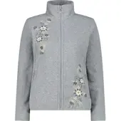 CMP Woman Fleece Fleece Jacket grey mel. (U510) 42