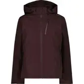 CMP Woman Jacket Zip Hood black berry (C595) 36