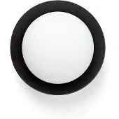 Faro LED-Wandleuchte May IP44, schwarz