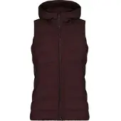 CMP Damen Weste Woman Vest Fix Hood 36K2156-C595 46 - Black Berry - 46