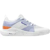 Kempa Hallenschuh "Hallen-Sport-Schuhe Kourtfly W", Herren, Gr. 9, weiß (weiß, lila), Obermaterial: 100% Textilmaterial TEXMAT., Schuhe Hallenschuh