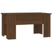 vidaXL Couchtisch Braun Eichen-Optik 79x49x41 cm Holzwerkstoff