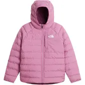 The North Face - Girl's Reversible Perrito Hooded Jacket - Kunstfaserjacke Gr L rosa
