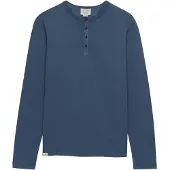 Superdry Slub Grandad Langarm-t-shirt