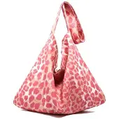 OEM Leichtgewicht-Tasche - Leopard-Druck - Große Handtasche aus recyceltem Material