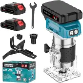 OEM Akku-Elektro-Trimmer, bürstenloser Motor, einstellbare Geschwindigkeit, Mit 2 Batterien