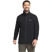 Jack Wolfskin - Taunus 100 Fullzip - Fleecejacke Gr 3XL schwarz/grau