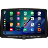 ESX VISION VMX1201DAB | Universal 1-DIN Multiangle Media Moniceiver mit 12" Touchscreen-Display
