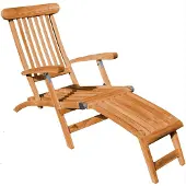 Lestix International Gartenliege Imperia Teak Massivholz von Teako Design