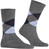 Burlington Herren Socken Manchester 21088-3615 40-46 - Concrete Mel. - 40-46