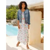 HEINE Jeans-Jacke in blue-bleached | Gr.: 50