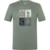 Super.natural - Go Hiking Tee - Merinoshirt Gr M oliv/grün
