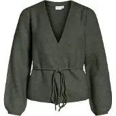 Vila Vikehla Gürtel Strickjacke