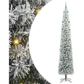 vidaXL Künstlicher Weihnachtsbaum mit 300 LEDs mit Ständer Grün 270 cm