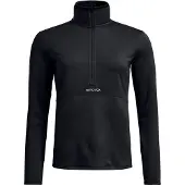 Ortovox Fleece Light Zip Neck Damen - Fleecepullover - black raven - XL