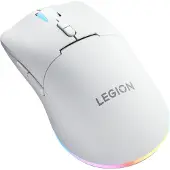 Lenovo Legion M220, Beidhändig, Optisch, RF Wireless + Bluetooth + USB Type-C, 5000 DPI, Weiß