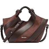 DKNY für Damen. R63EMM60 Kleine braune Tasche Paula (OSFA), Lässig, Polyurethan