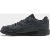 Reebok Sneaker CLASSIC "WORKOUT PLUS", Mädchen, Gr. 45, schwarz (schwarz, schwarz, schwarz), Leder, Schuhe Sneaker