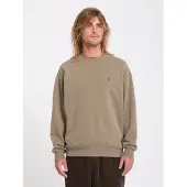 Volcom - Single Stone Pw Crew - Pullover Gr M beige