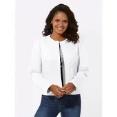 Witt Weiden Jeansblazer in weiß | Gr.: 40