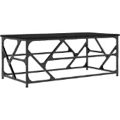 vidaXL Couchtisch Schwarz 100x50x40 cm Holzwerkstoff