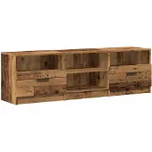 vidaXL TV-Schrank Altholz-Optik 150x33,5x45 cm Holzwerkstoff