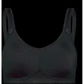 Dorina Sport-BH "FLEX", Damen, Gr. 100, Cup D, schwarz, Obermaterial: 75% Polyamid, 15% Polyester, 10% Elasthan, unifarben, bequem, BHs Sport-BH, mit atmungsaktiven Mesh-Trägern