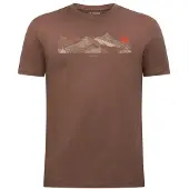 GreenBomb - Mountain Sundown Loom - Merinoshirt Gr M earth wood