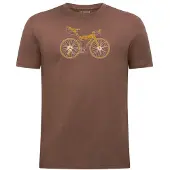 GreenBomb - Gravel Loom - Merinoshirt Gr XL earth wood