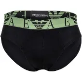 Emporio Armani Slip "Slip Bold Monogram 3er Pack", Herren, Gr. XXL, schwarz, Obermaterial: 95% Baumwolle CO. 5% Elasthan EL., Unterhosen Slip