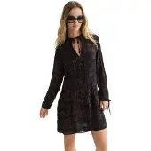 Scotch & Soda Ufu01637t Langärmliges Kurzes Kleid