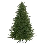 HOMCOM Weihnachtsbaum Künstlich 180 cm Christbaum mit 1821 Spitzen, Grün