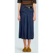 Semicouture für Damen. Y6WY29 Carla Rock blau (27), Lässig, Baumwolle, Denim