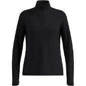 Odlo - Women's Essential Warm Mid Layer 1/2 Zip - Funktionsshirt Gr M schwarz