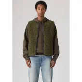 Levi's Levis Plüschweste "SEACLIFF SHERPA VEST" Bequeme Passform, praktischer Reißverschluss