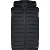 CMP MAN Padded Vest Snaps Hood antracite (U423) 52