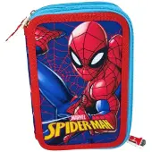 Spiderman Great Power gefülltes 3-stöckiges Federmäppchen Giotto