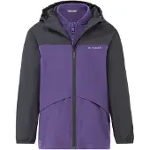 Vaude Kids Escape 3in1 Jacket deep plum (442) 98