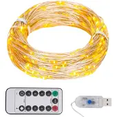vidaXL LED-Lichterkette mit 150 LEDs Warmweiß 15 m