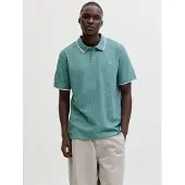 Jack & Jones Poloshirt "JJEAUSTIN POLO SS NOOS" Materialmix, regular fit