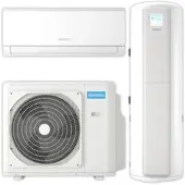 Olimpia Splendid Split Klimaanlage Set | Nexya All-In-One 2,6kW |Warmwasser