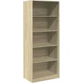 vidaXL Kleiderschrank Sonoma-Eiche 80x50x200 cm Holzwerkstoff
